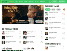 Tablet Screenshot of imuzik.com.vn